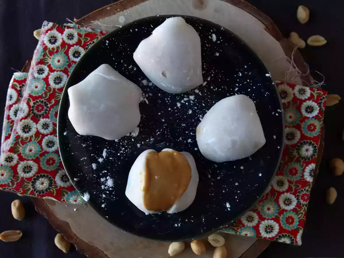 Mochi z masłem orzechowym - zdjęcie 5