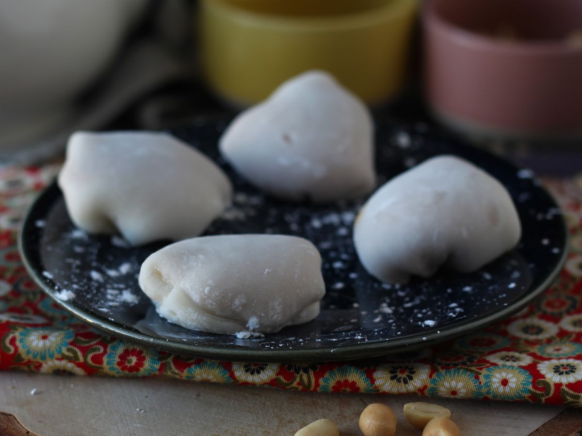 Mochi z masłem orzechowym - zdjęcie 6
