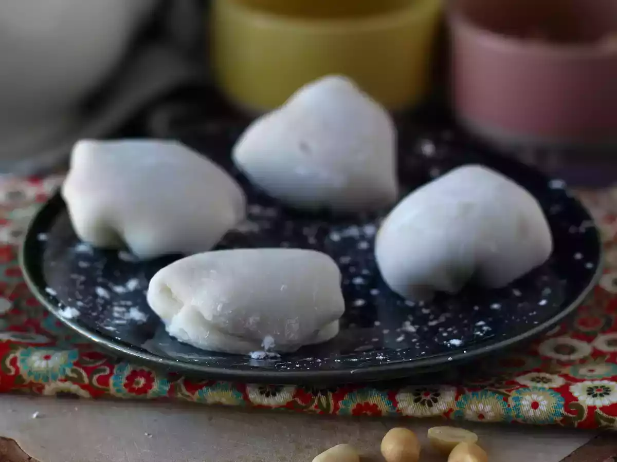 Mochi z masłem orzechowym - zdjęcie 6