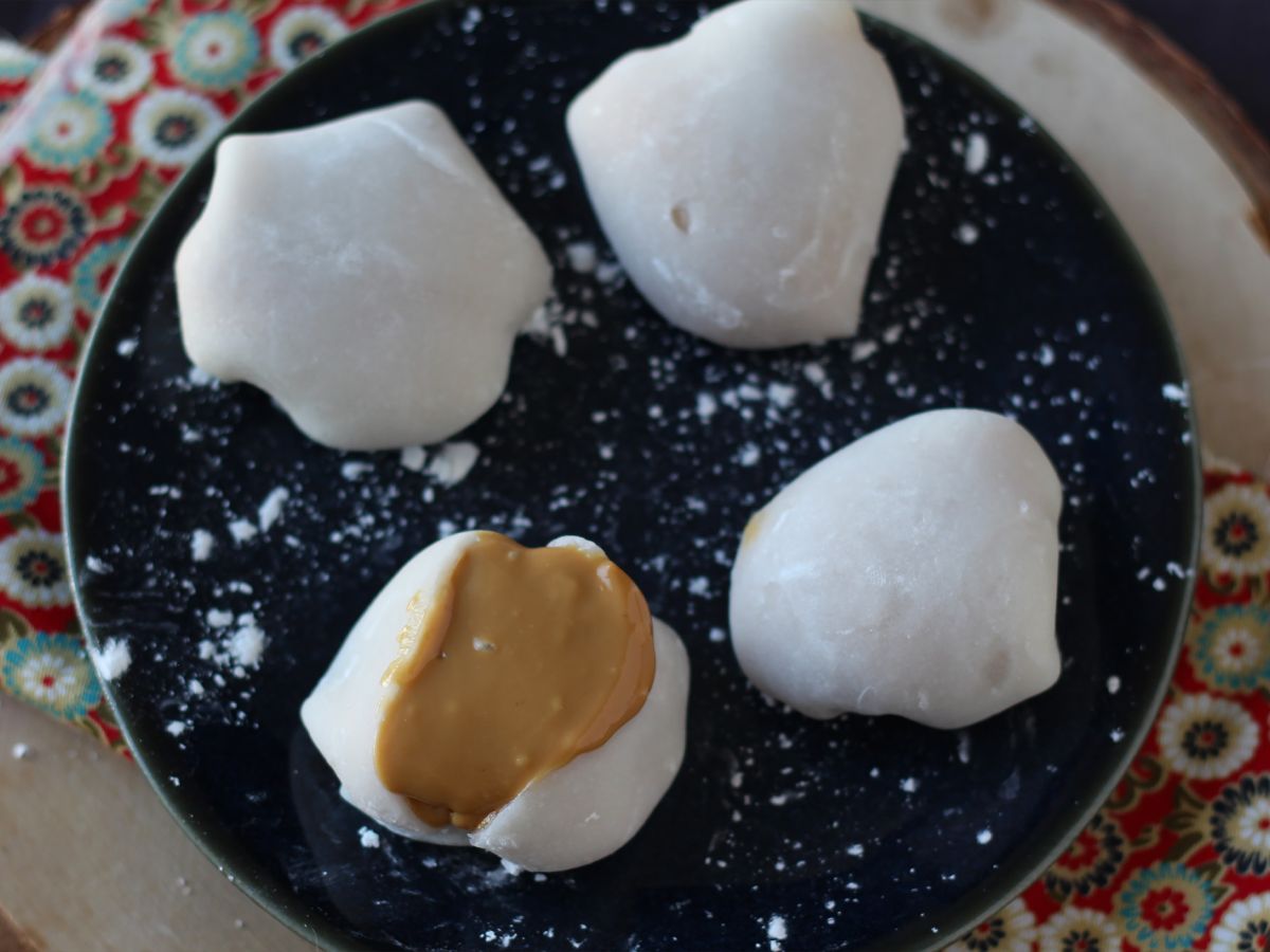 Mochi z masłem orzechowym - zdjęcie 7