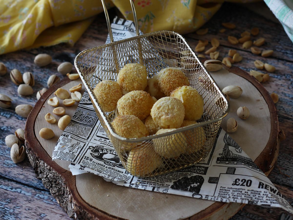 Mozzarelline we frytkownicy powietrznej - zdjęcie 5