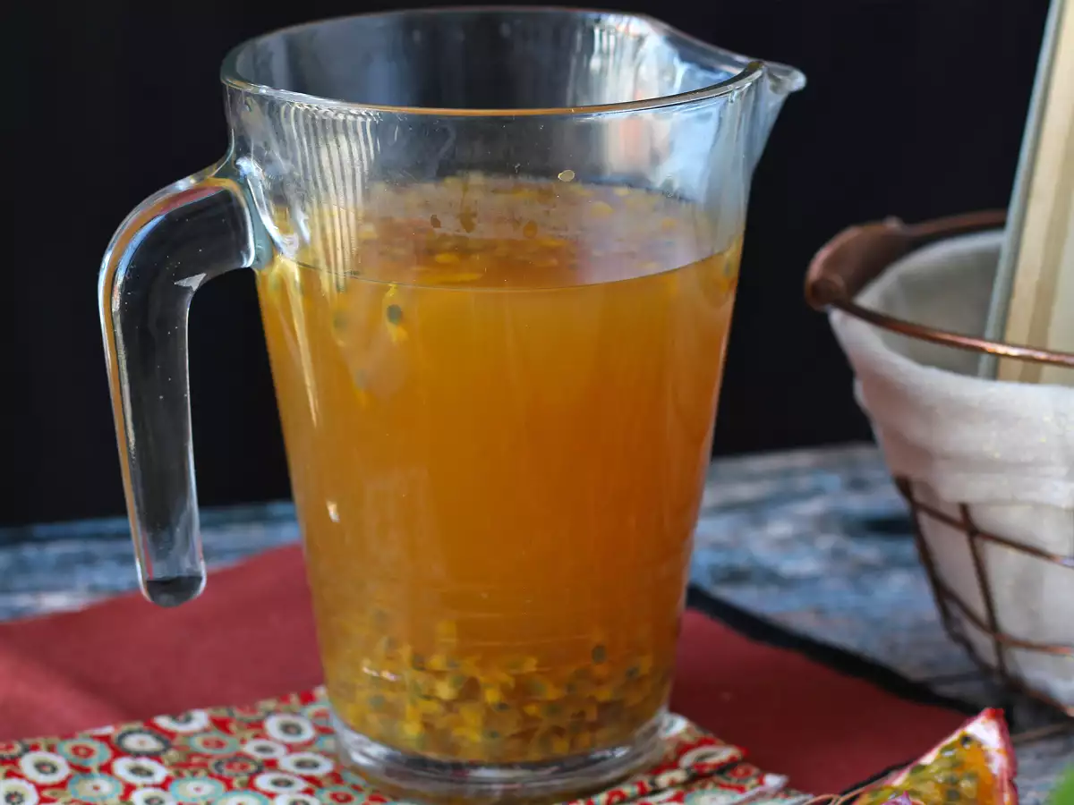 Mrożona herbata z marakui - zdjęcie 2