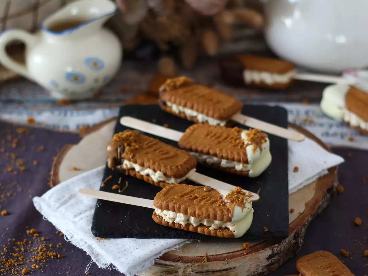 Mrożone kanapki z ciasteczkami speculoos - zdjęcie 5