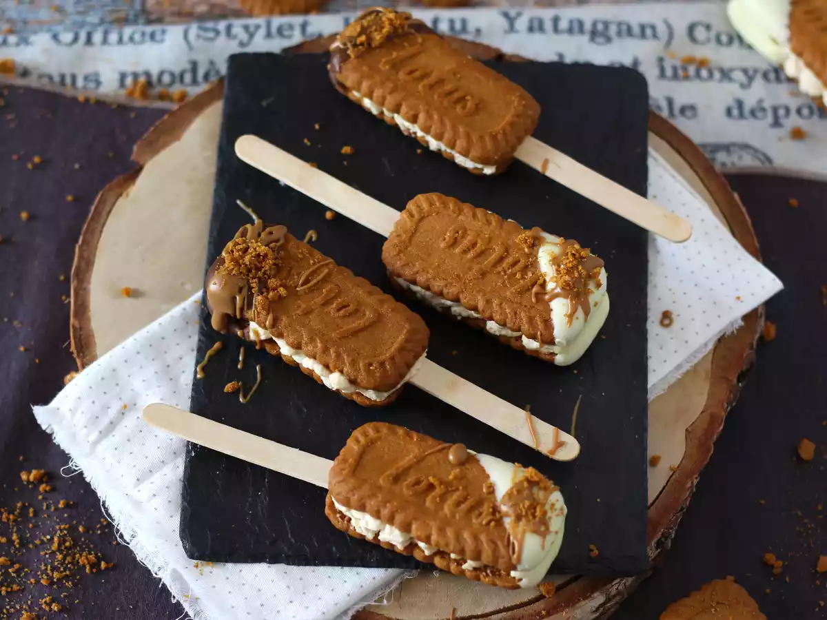 Mrożone kanapki ze speculoos - zdjęcie 2