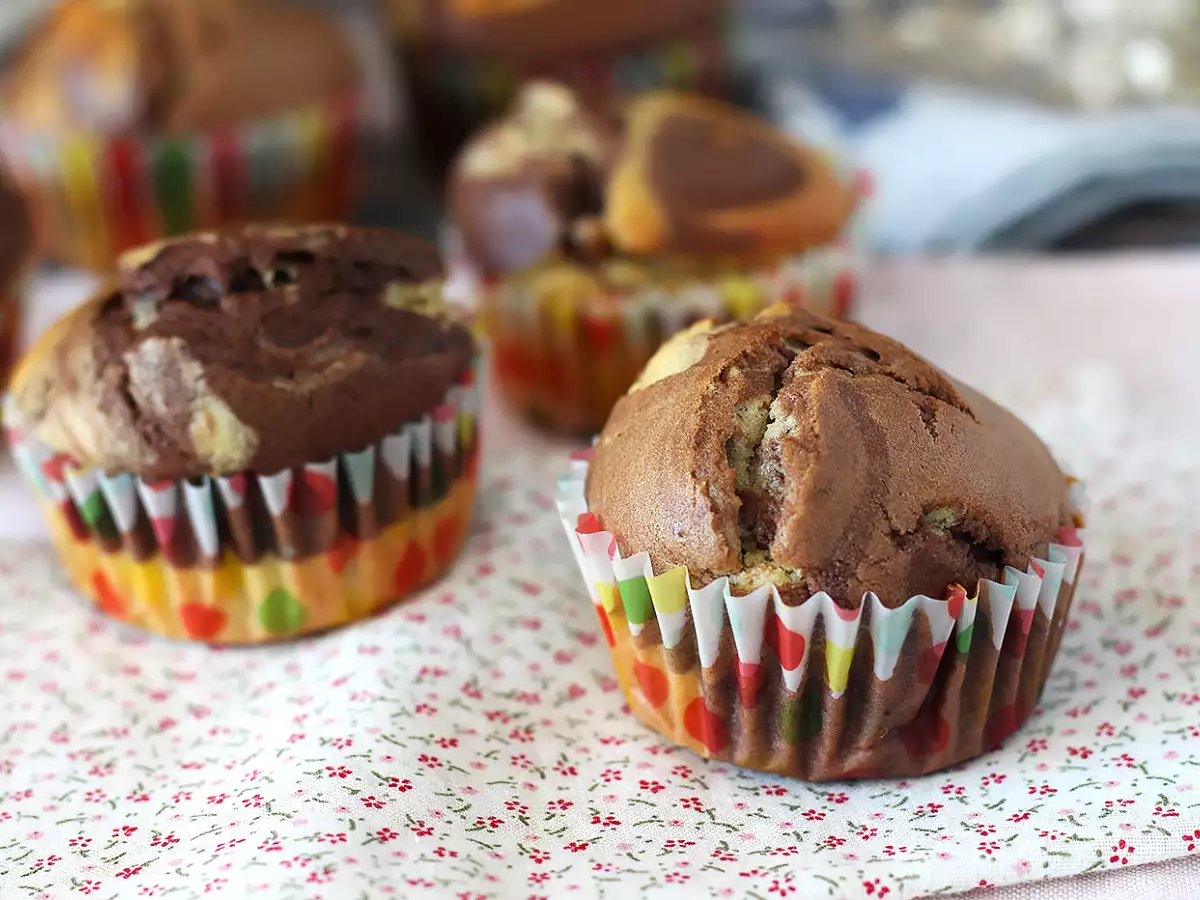 Muffinki marmurkowe - zdjęcie 2
