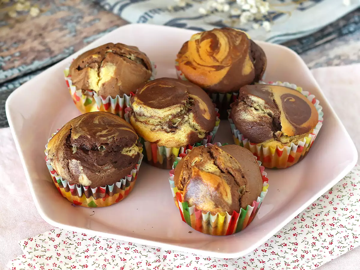 Muffinki marmurkowe - zdjęcie 4
