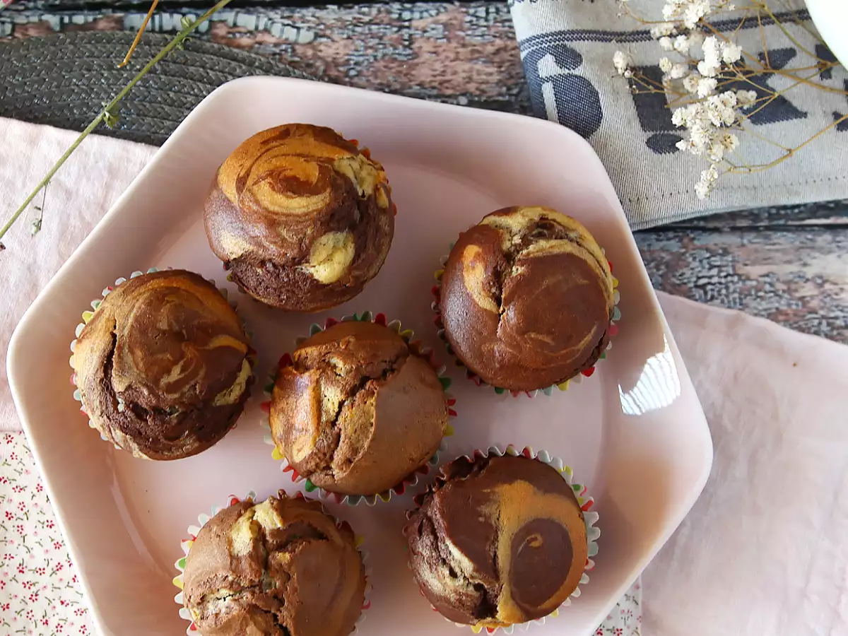 Muffinki marmurkowe - zdjęcie 5