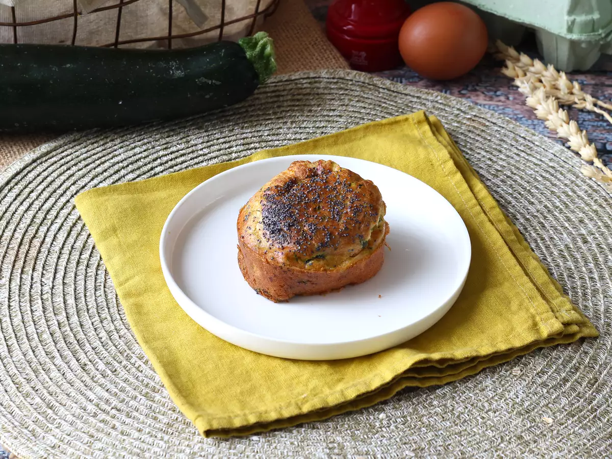 Muffinki z cukinii z frytkownicy beztłuszczowej: lekkie i puszyste - zdjęcie 5