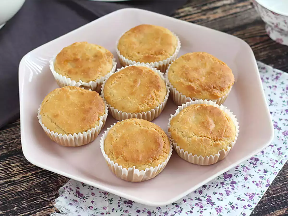 Muffinki z czekoladowym środkiem – wegańskie i bezglutenowe - zdjęcie 4