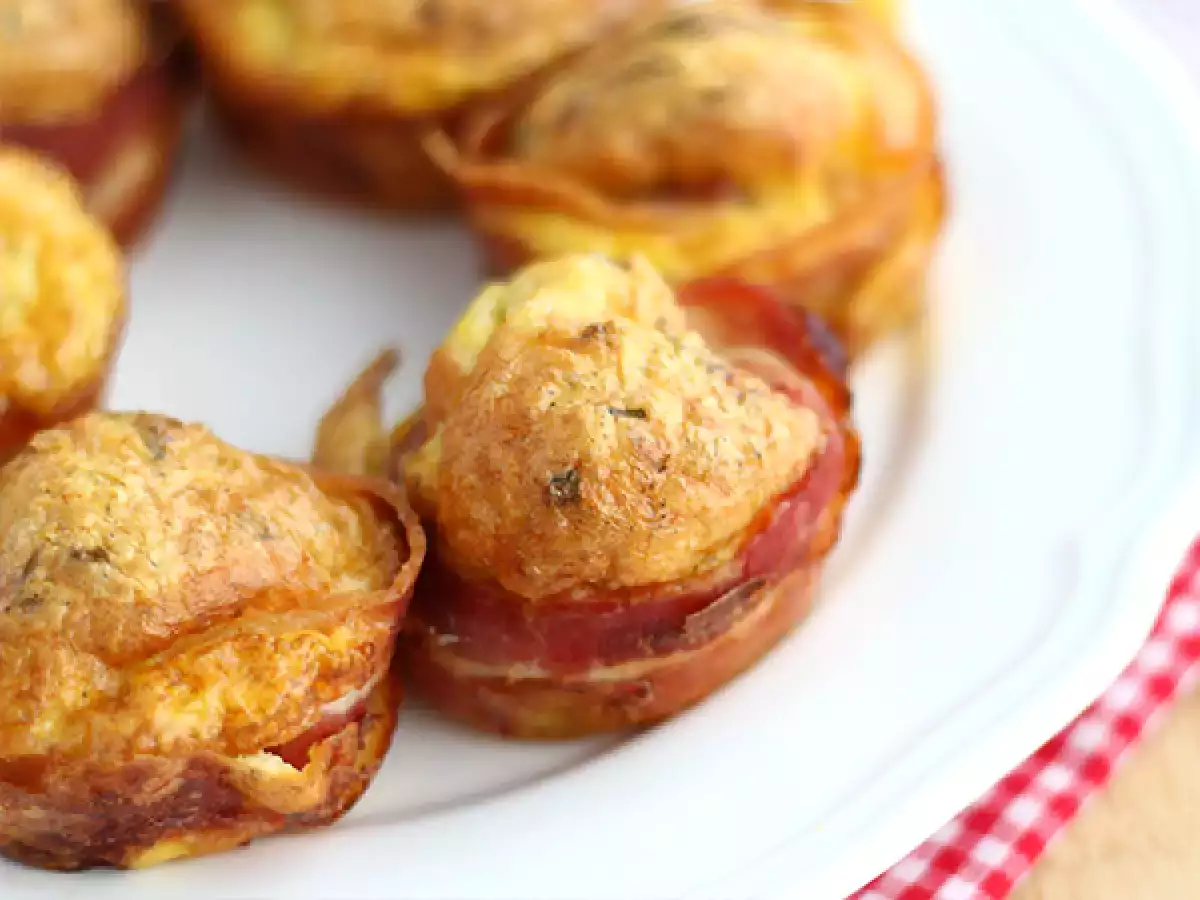 Muffiny z boczkiem - zdjęcie 2