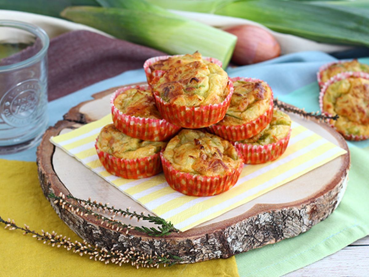 Muffiny z fondue porowym