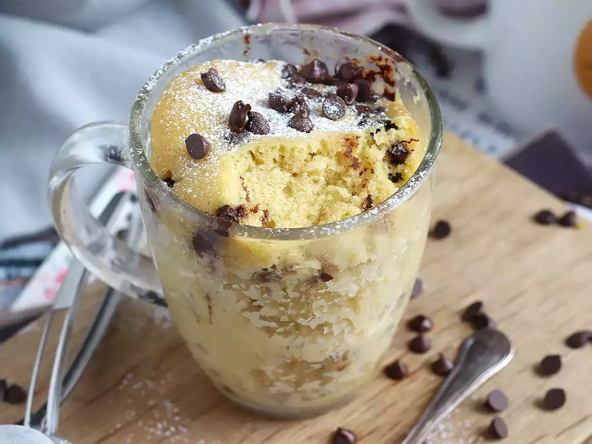 Mug cake cookie – ciastko z kubka