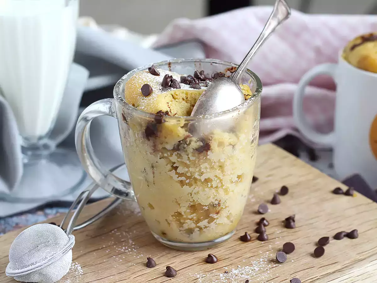 Mug cake cookie – ciastko z kubka - zdjęcie 3