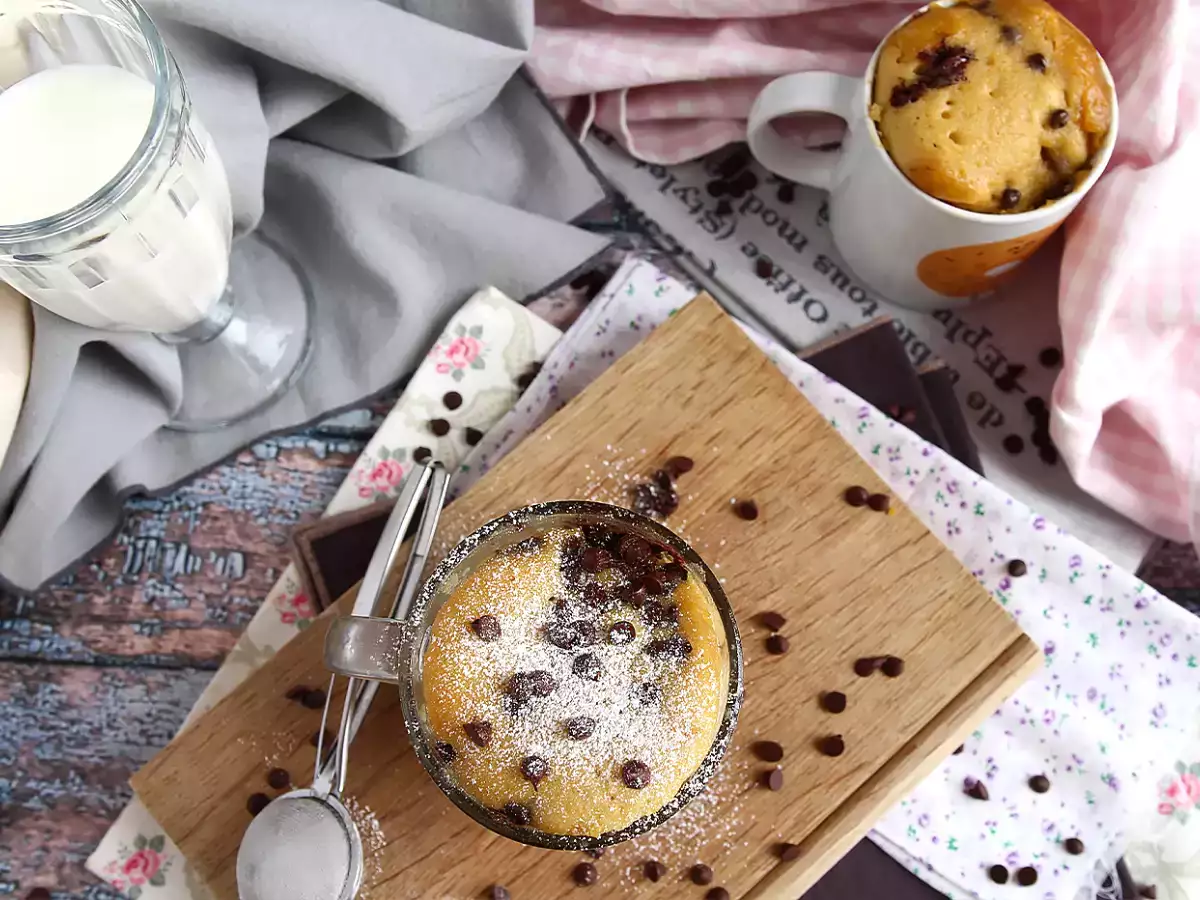 Mug cake cookie – ciastko z kubka - zdjęcie 7