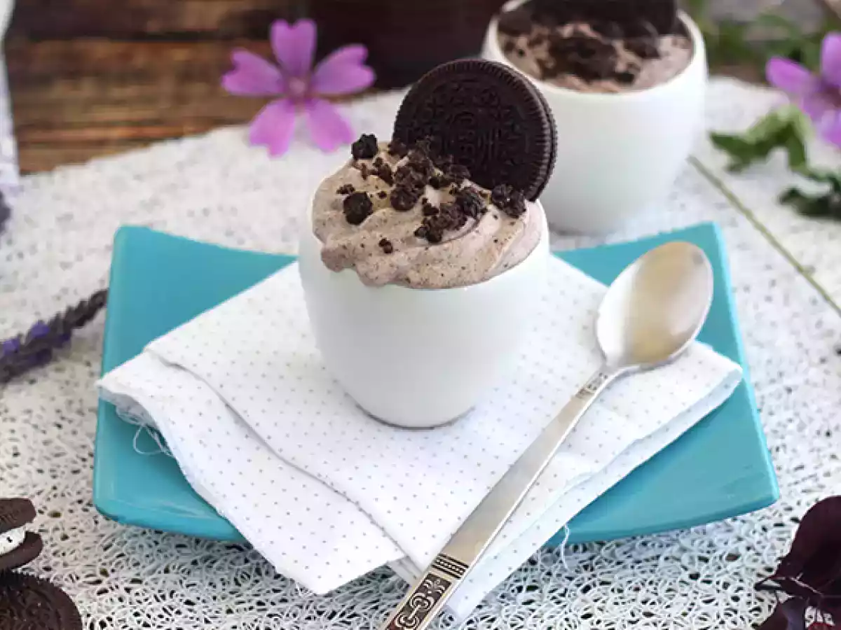 Mus z ciasteczek Oreo