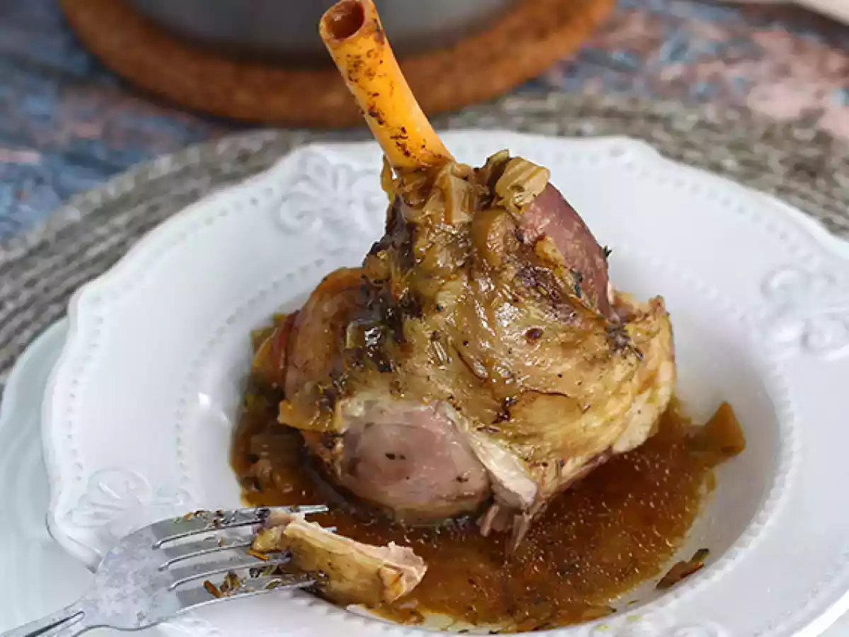 Myszy jagnięce confit z miodem i tymiankiem - zdjęcie 3