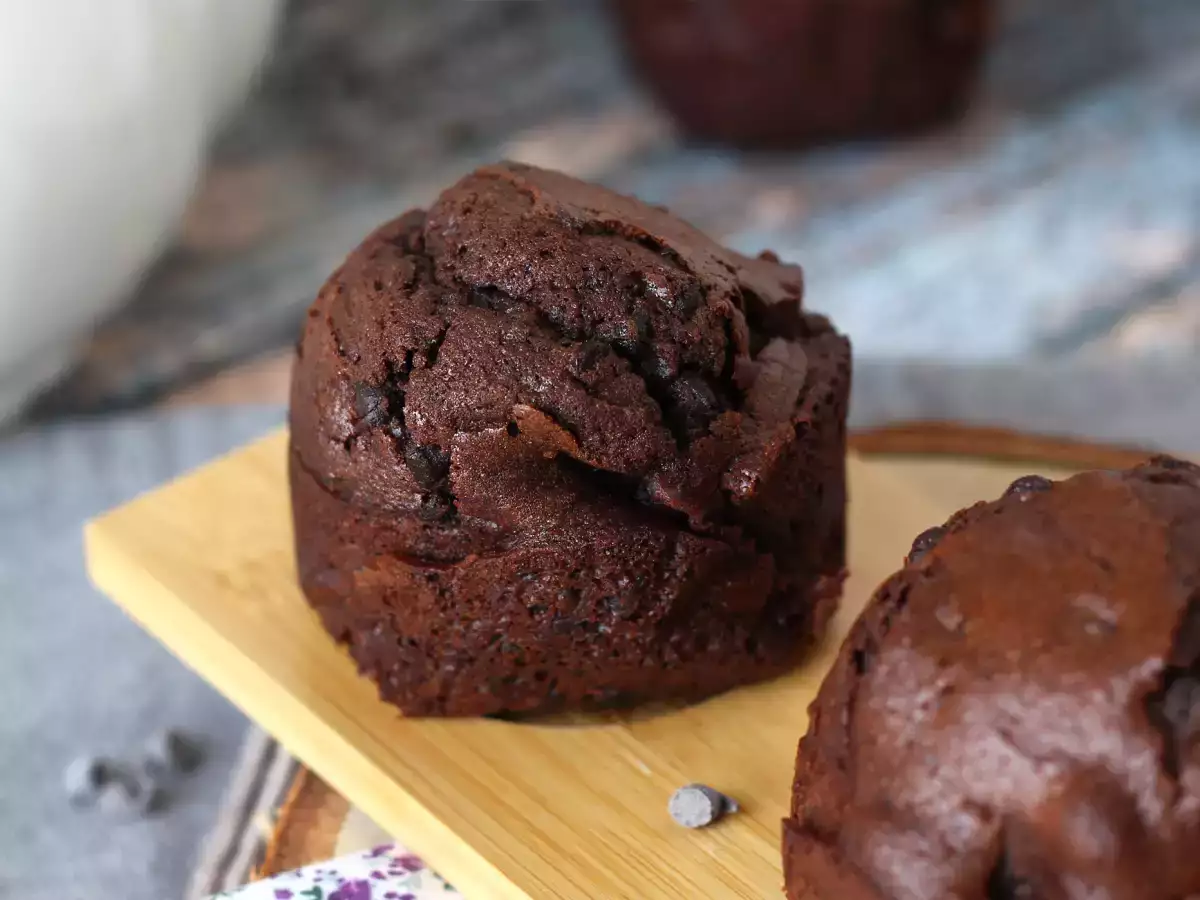 Najlepsze muffiny czekoladowe: duże i wyjątkowo puszyste - zdjęcie 3