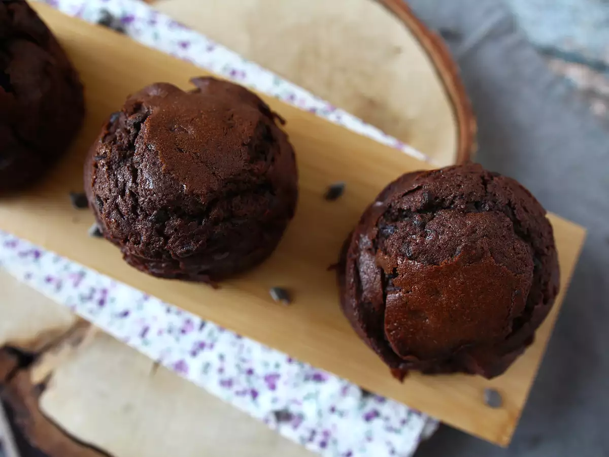 Najlepsze muffiny czekoladowe: duże i wyjątkowo puszyste - zdjęcie 4