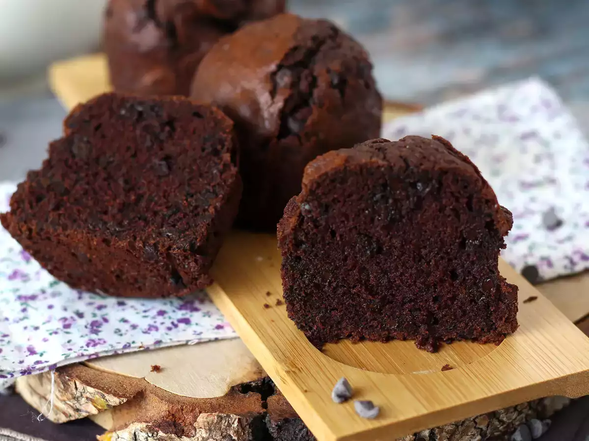 Najlepsze muffiny czekoladowe: duże i wyjątkowo puszyste - zdjęcie 6