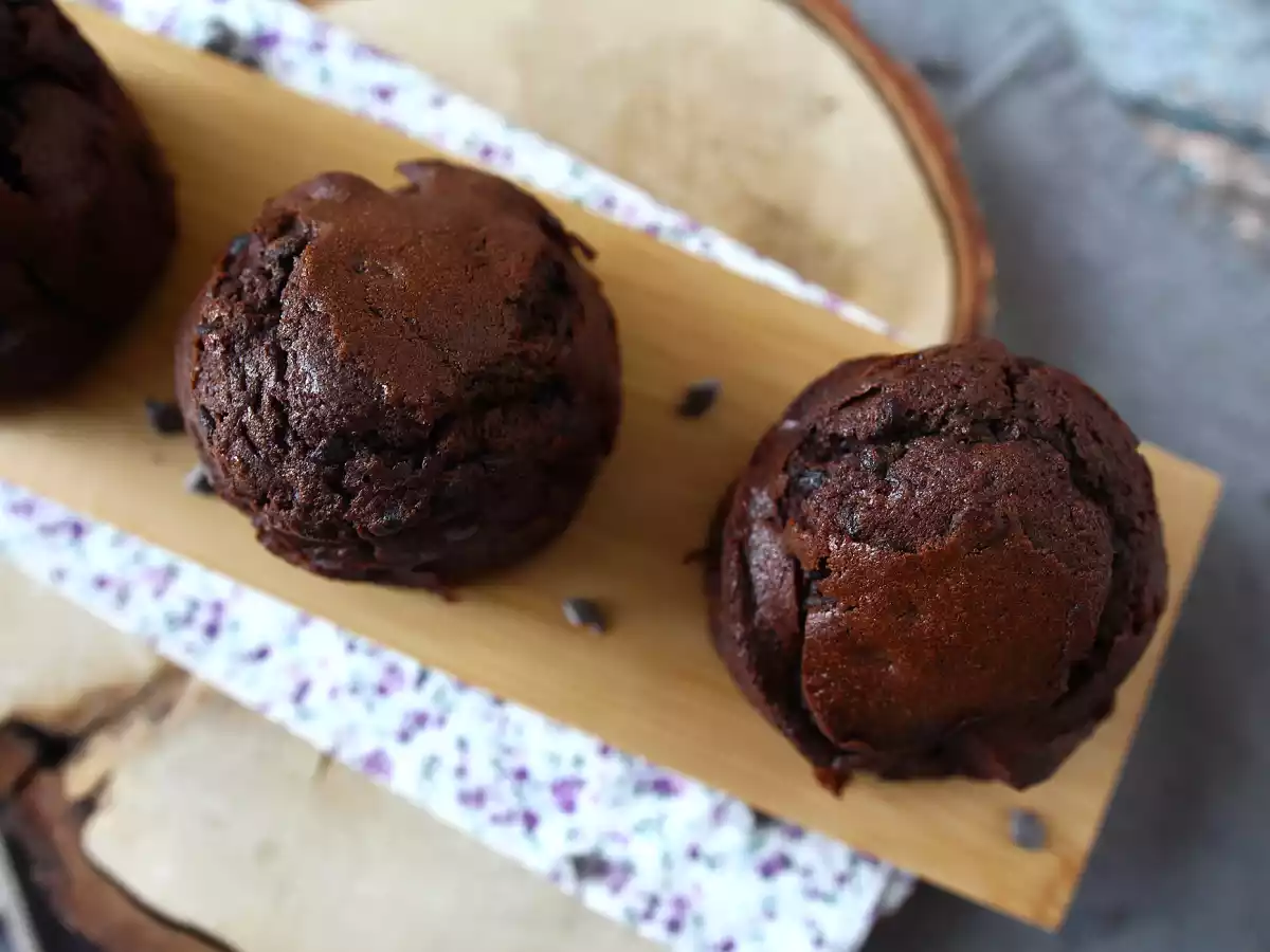 Najlepsze muffiny czekoladowe: ogromne i wilgotne - zdjęcie 4