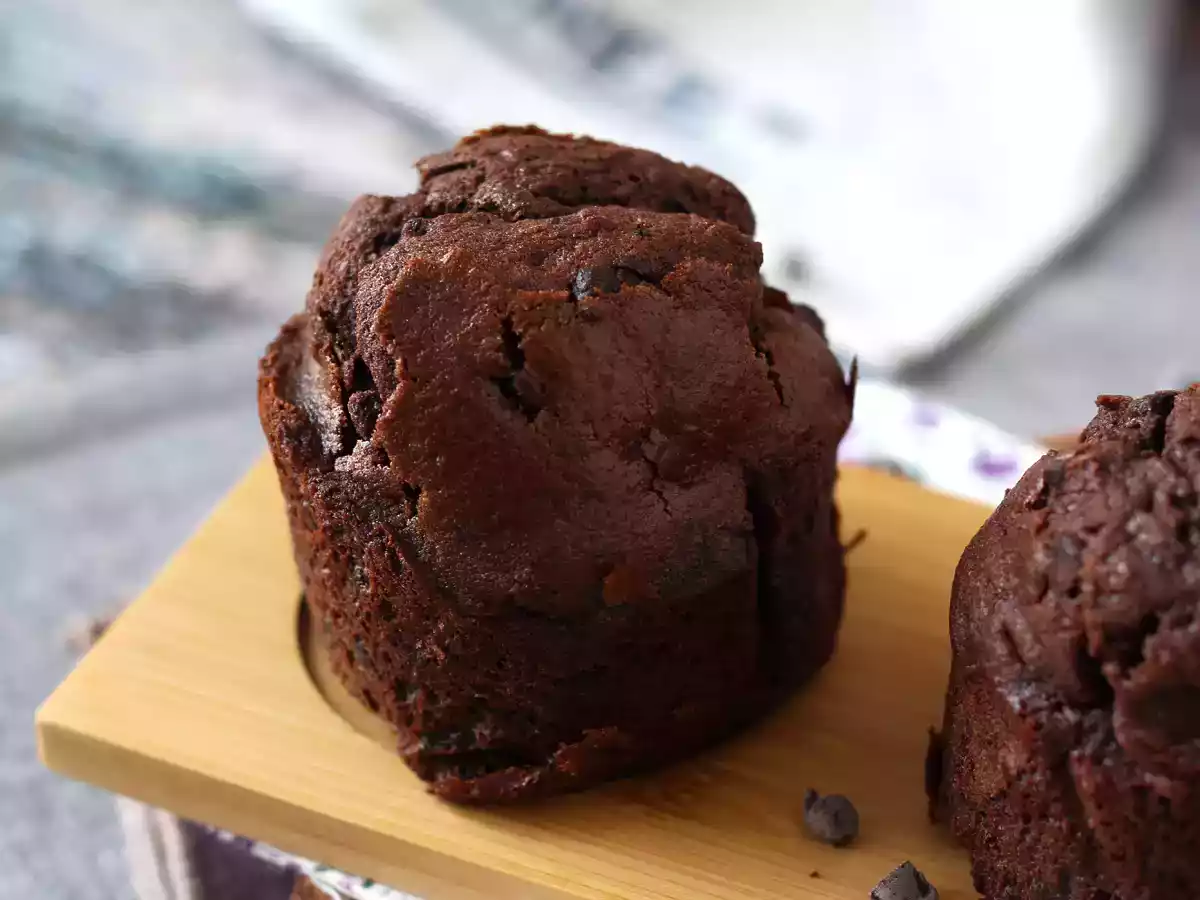 Najlepsze muffiny czekoladowe: ogromne i wilgotne - zdjęcie 5