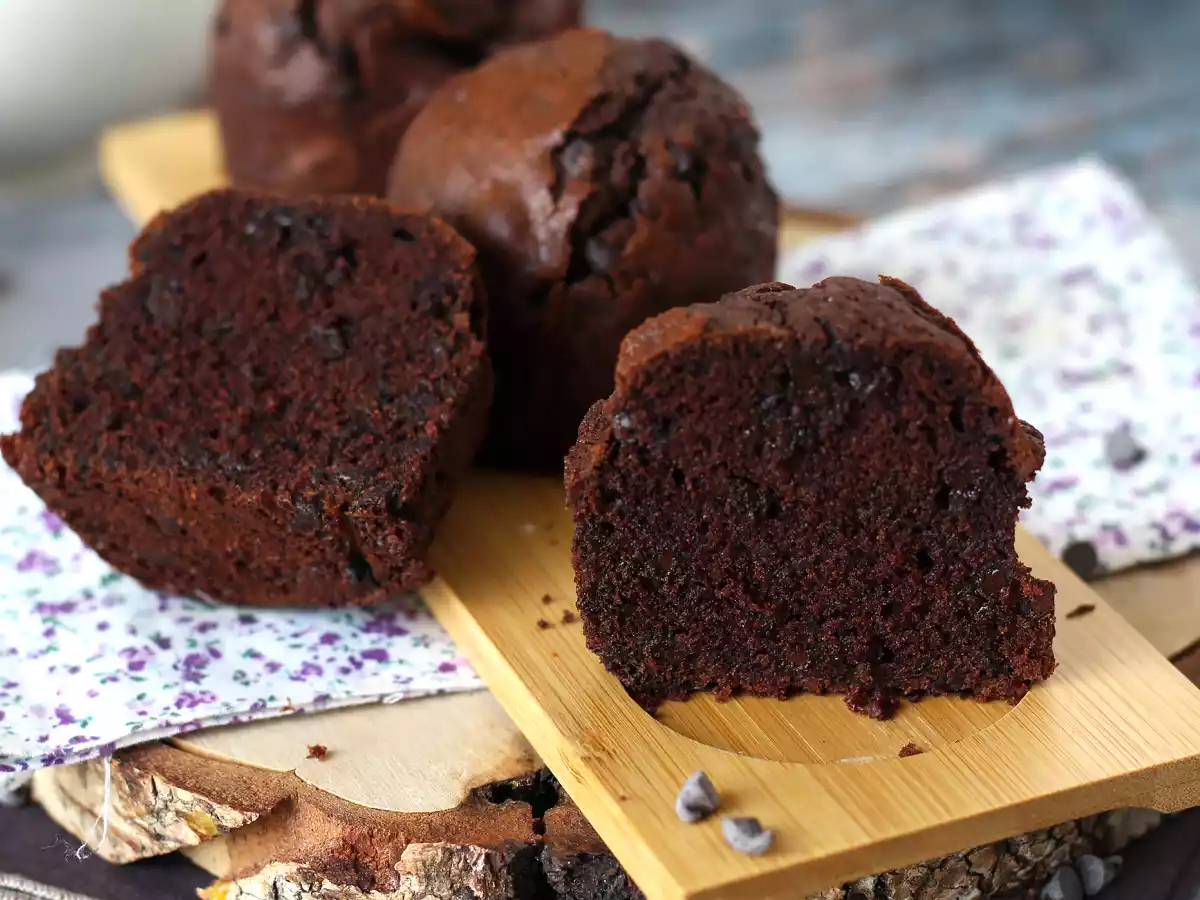 Najlepsze muffiny czekoladowe: ogromne i wilgotne - zdjęcie 6