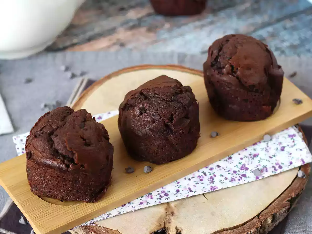 Najlepsze muffiny czekoladowe: ogromne i wilgotne - zdjęcie 7