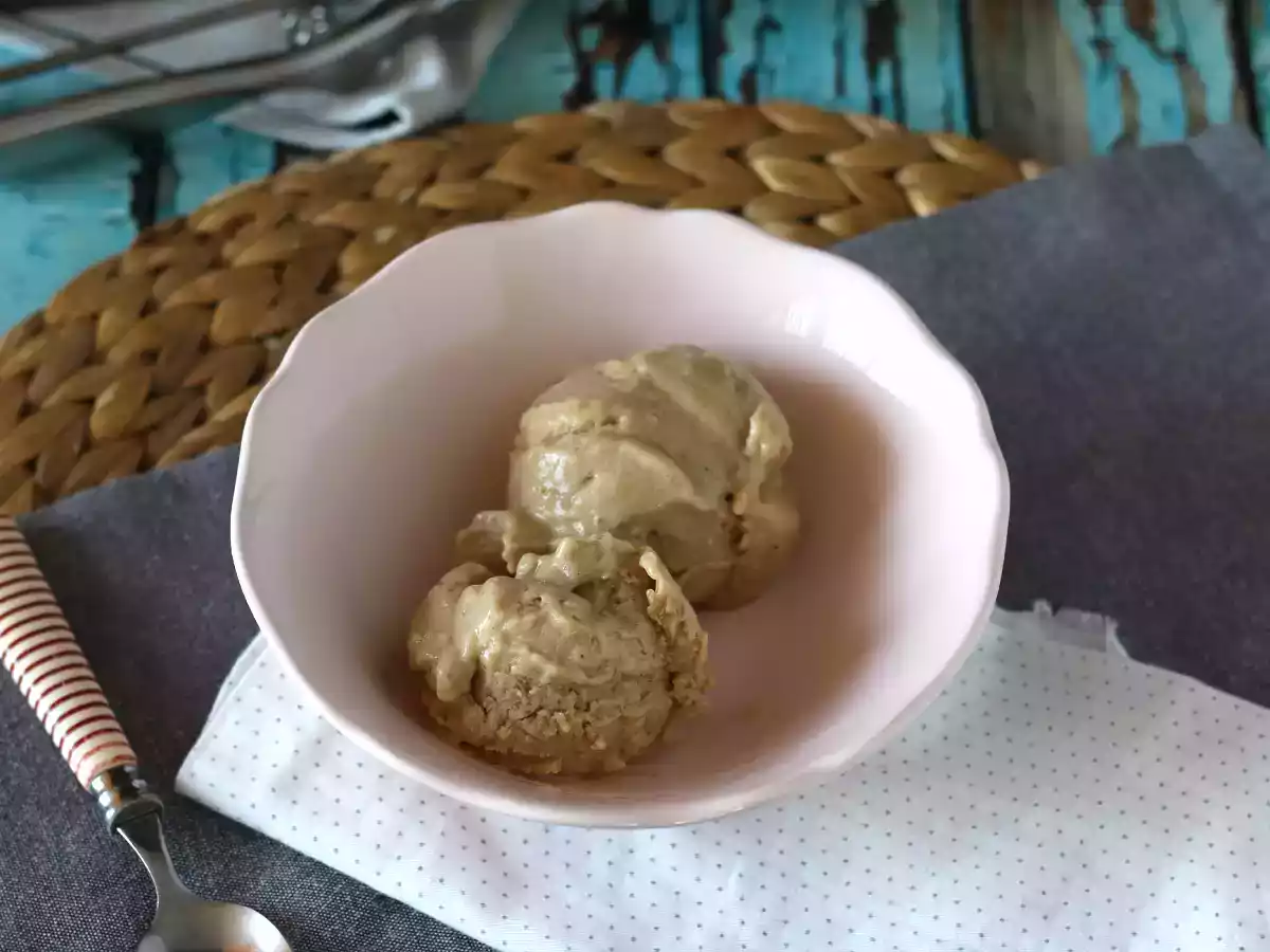 Nice cream banana, wegańskie lody z bananami! Bez maszyny do lodów - zdjęcie 3