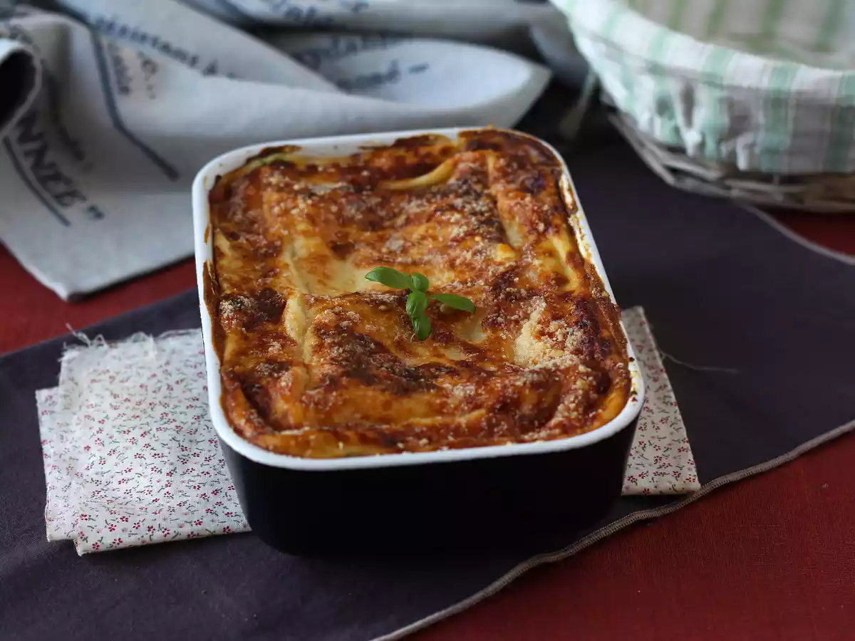 Niezwykle delikatna lasagne z ricottą i szpinakiem - zdjęcie 2