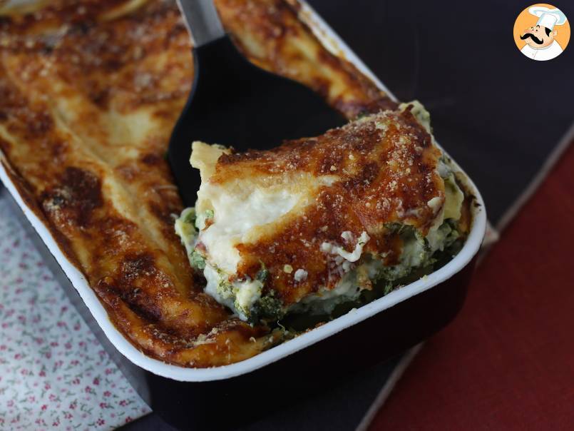 Niezwykle delikatna lasagne z ricottą i szpinakiem - zdjęcie 3