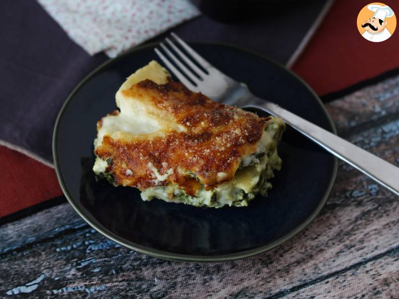 Niezwykle delikatna lasagne z ricottą i szpinakiem - zdjęcie 4
