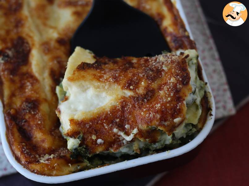 Niezwykle delikatna lasagne z ricottą i szpinakiem - zdjęcie 5