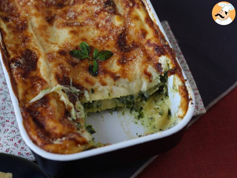 Niezwykle delikatna lasagne z ricottą i szpinakiem - zdjęcie 6