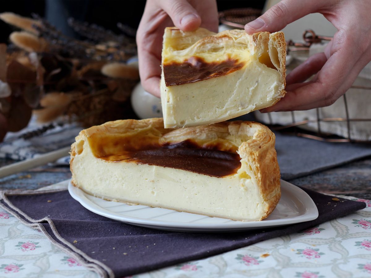 Niezwykle kremowy flan pâtissier