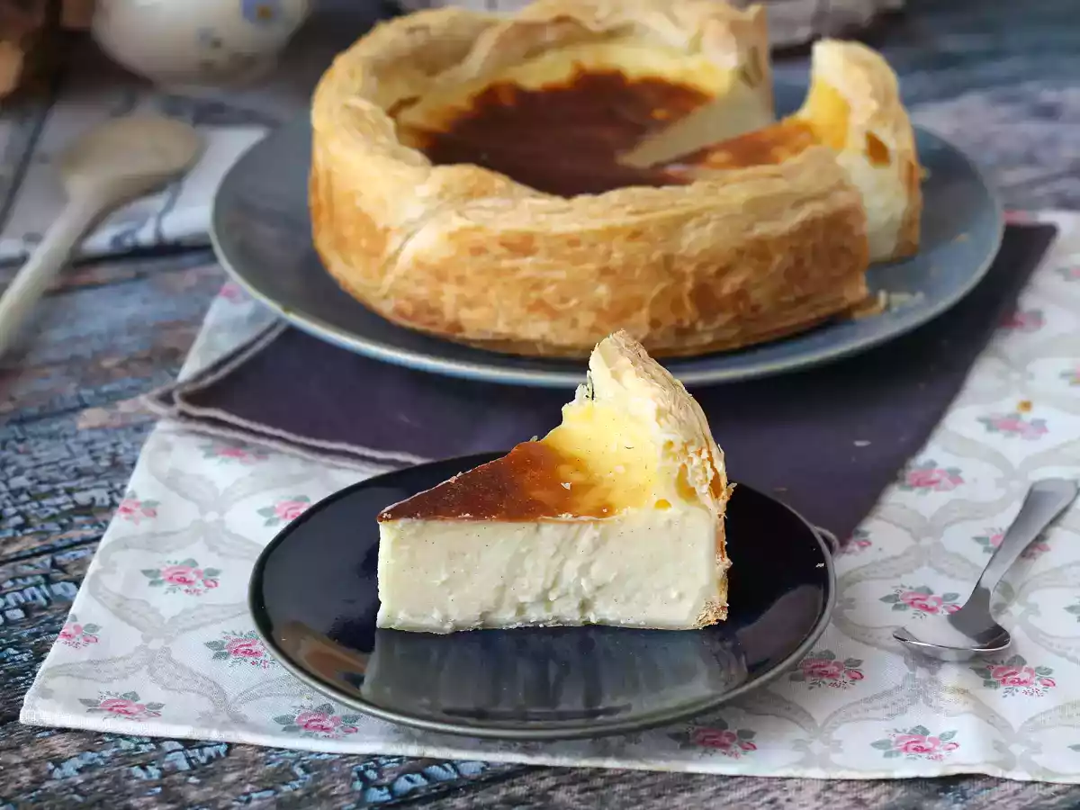 Niezwykle kremowy flan pâtissier - zdjęcie 2
