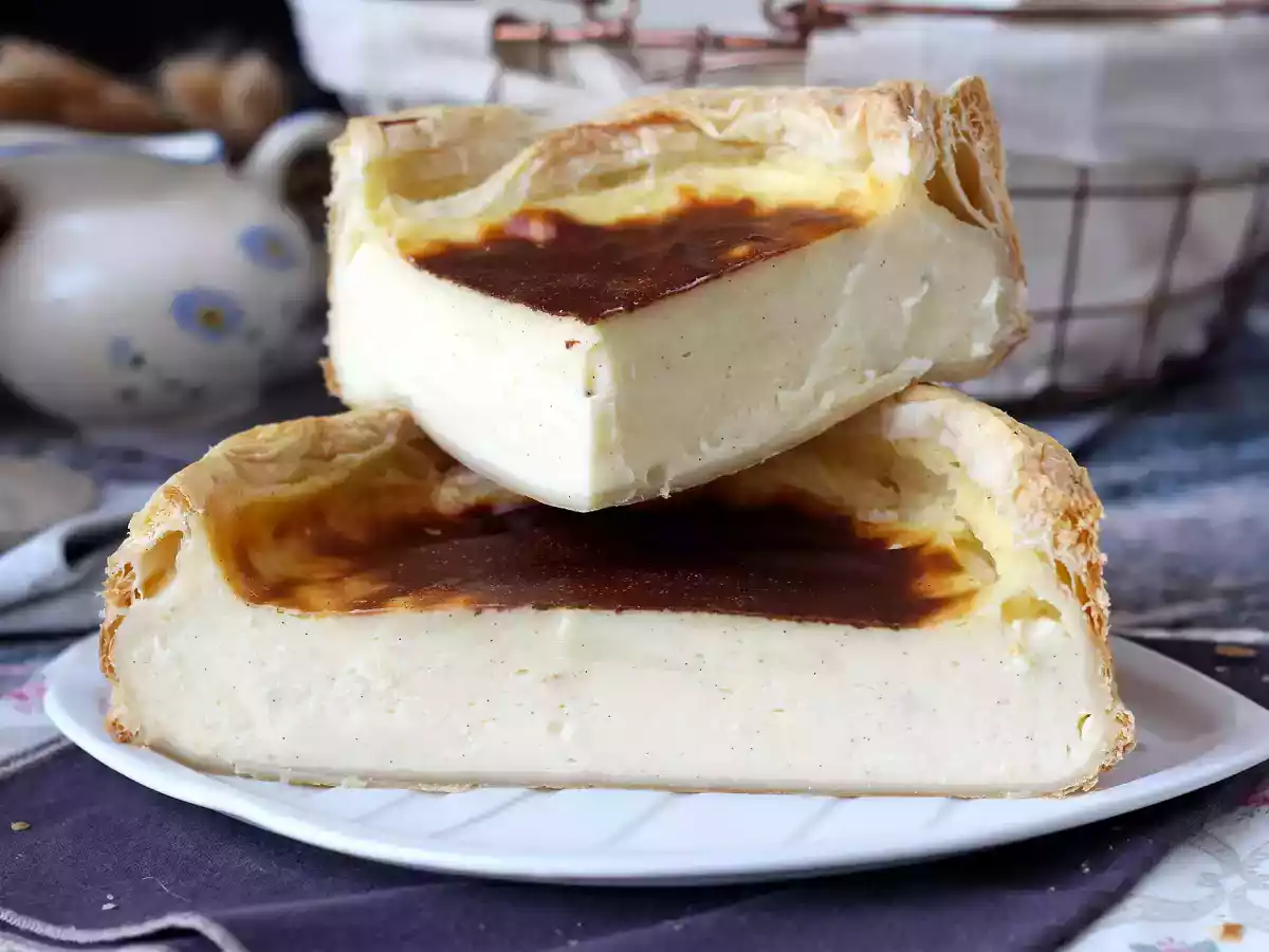 Niezwykle kremowy flan pâtissier - zdjęcie 4