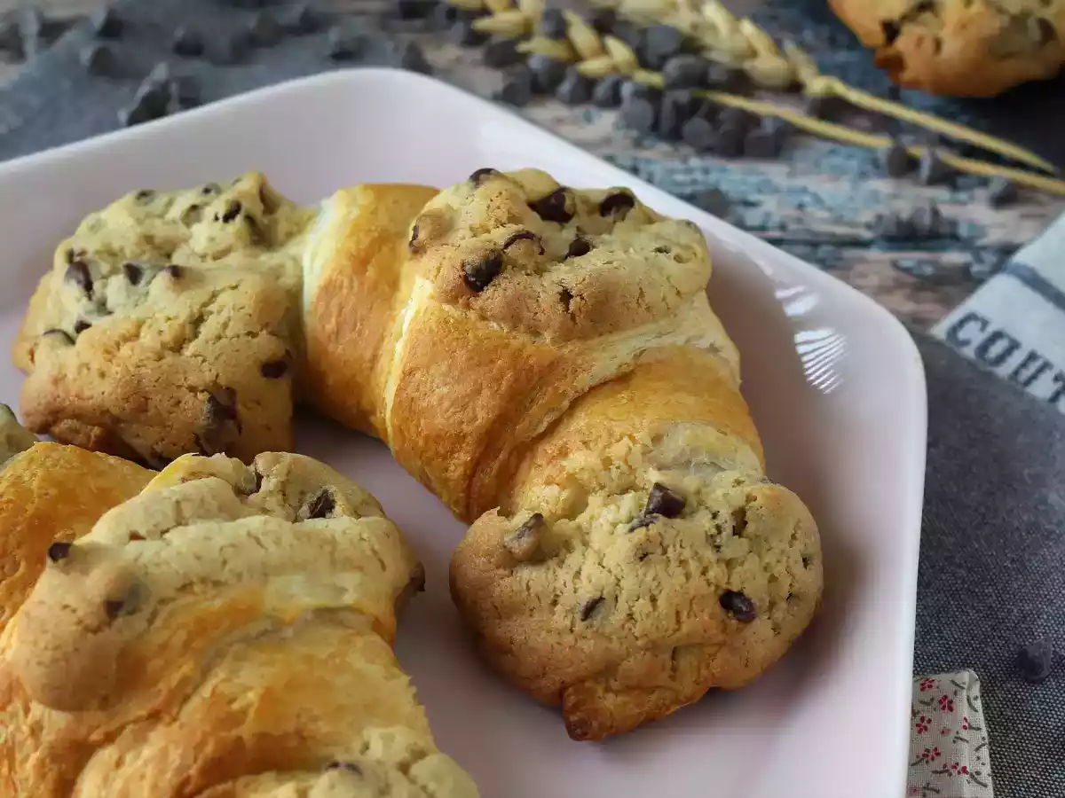 Niezwykle smaczne, superłatwe crookies. Idealne połączenie croissanta i ciasteczka! - zdjęcie 2