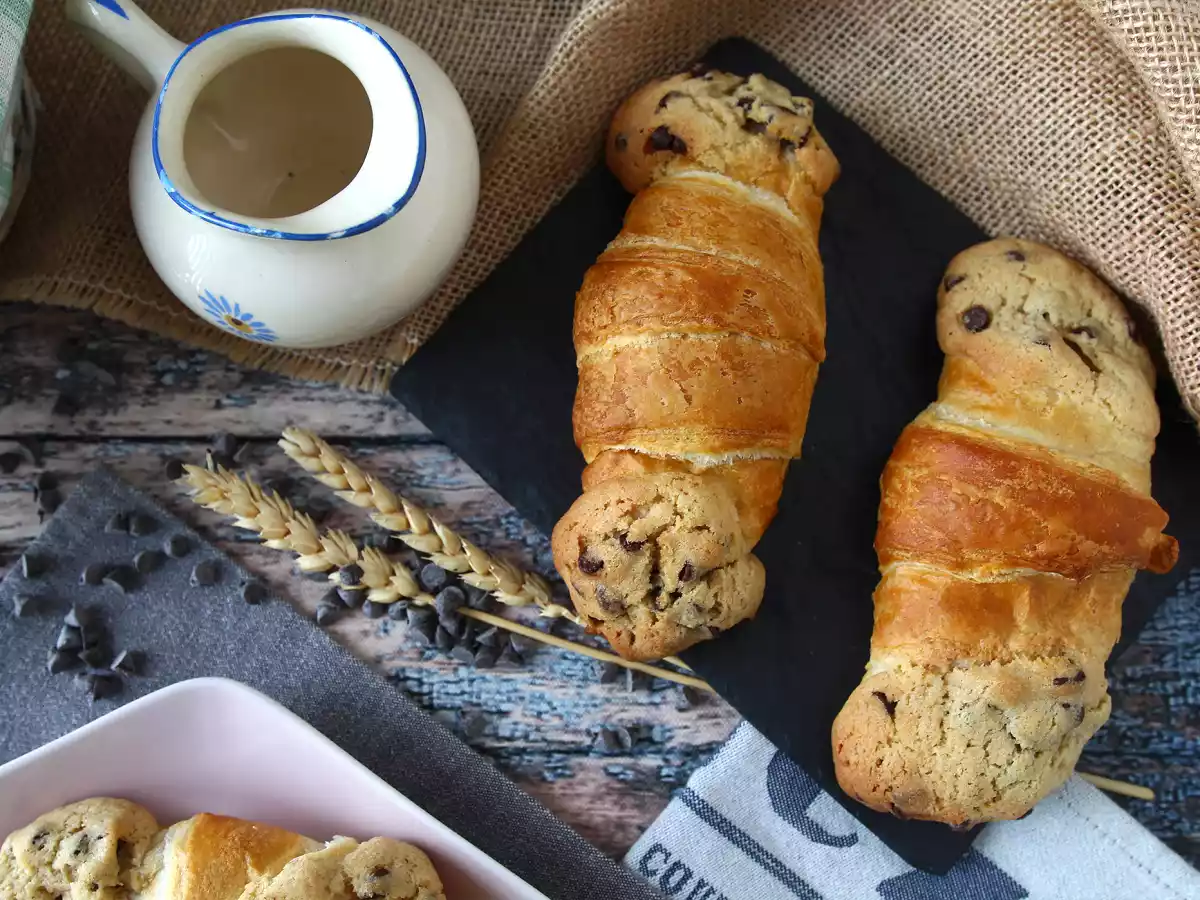 Niezwykle smaczne, superłatwe crookies. Idealne połączenie croissanta i ciasteczka! - zdjęcie 3