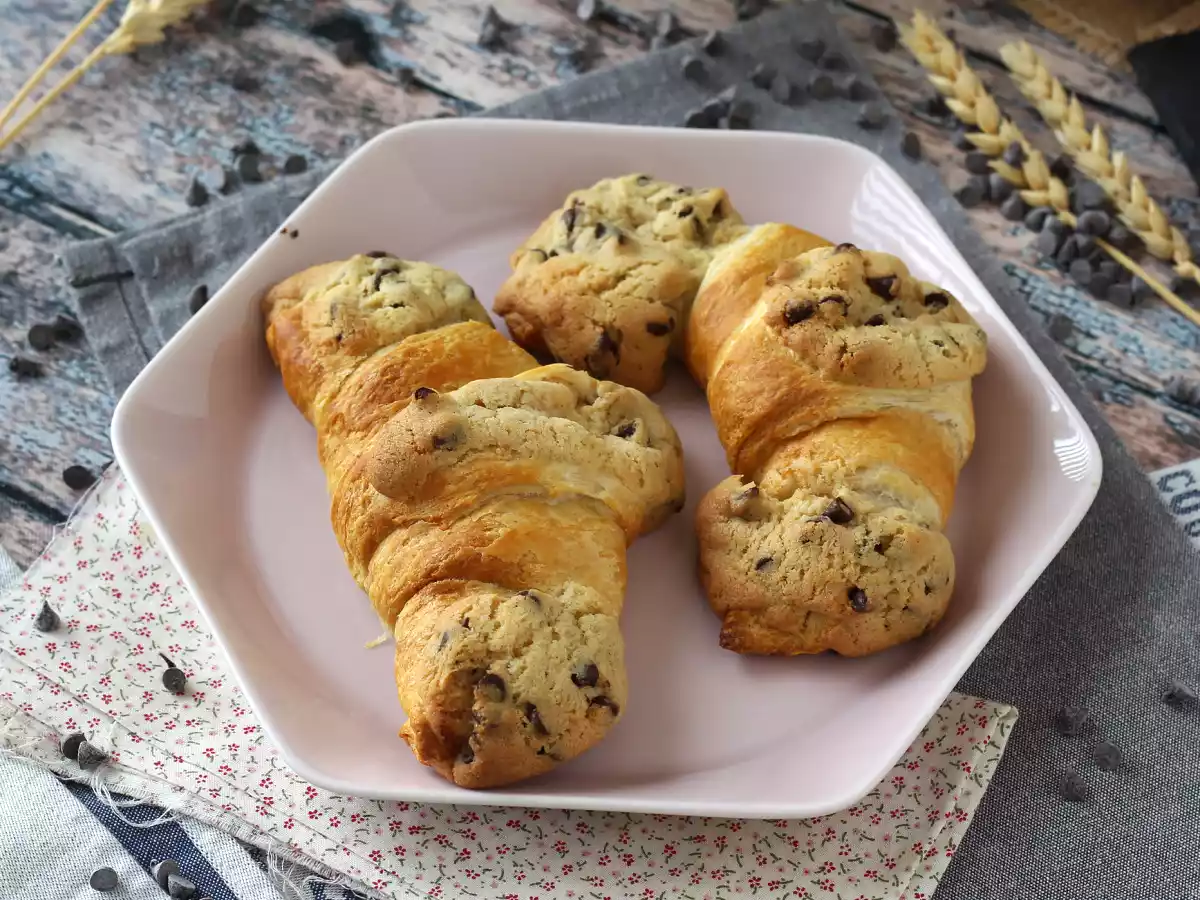 Niezwykle smaczne, superłatwe crookies. Idealne połączenie croissanta i ciasteczka! - zdjęcie 4