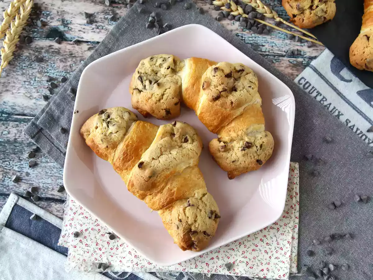 Niezwykle smaczne, superłatwe crookies. Idealne połączenie croissanta i ciasteczka! - zdjęcie 5