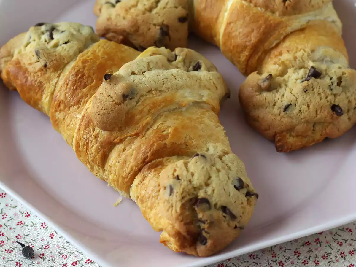 Niezwykle smaczne, superłatwe crookies. Idealne połączenie croissanta i ciasteczka! - zdjęcie 6