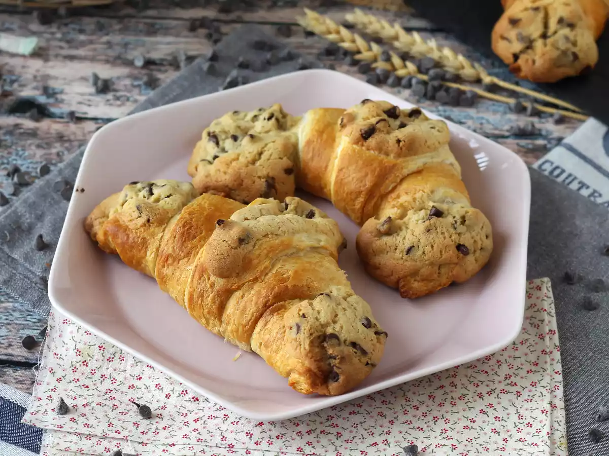 Niezwykle smaczne, superłatwe crookies. Idealne połączenie croissanta i ciasteczka! - zdjęcie 7