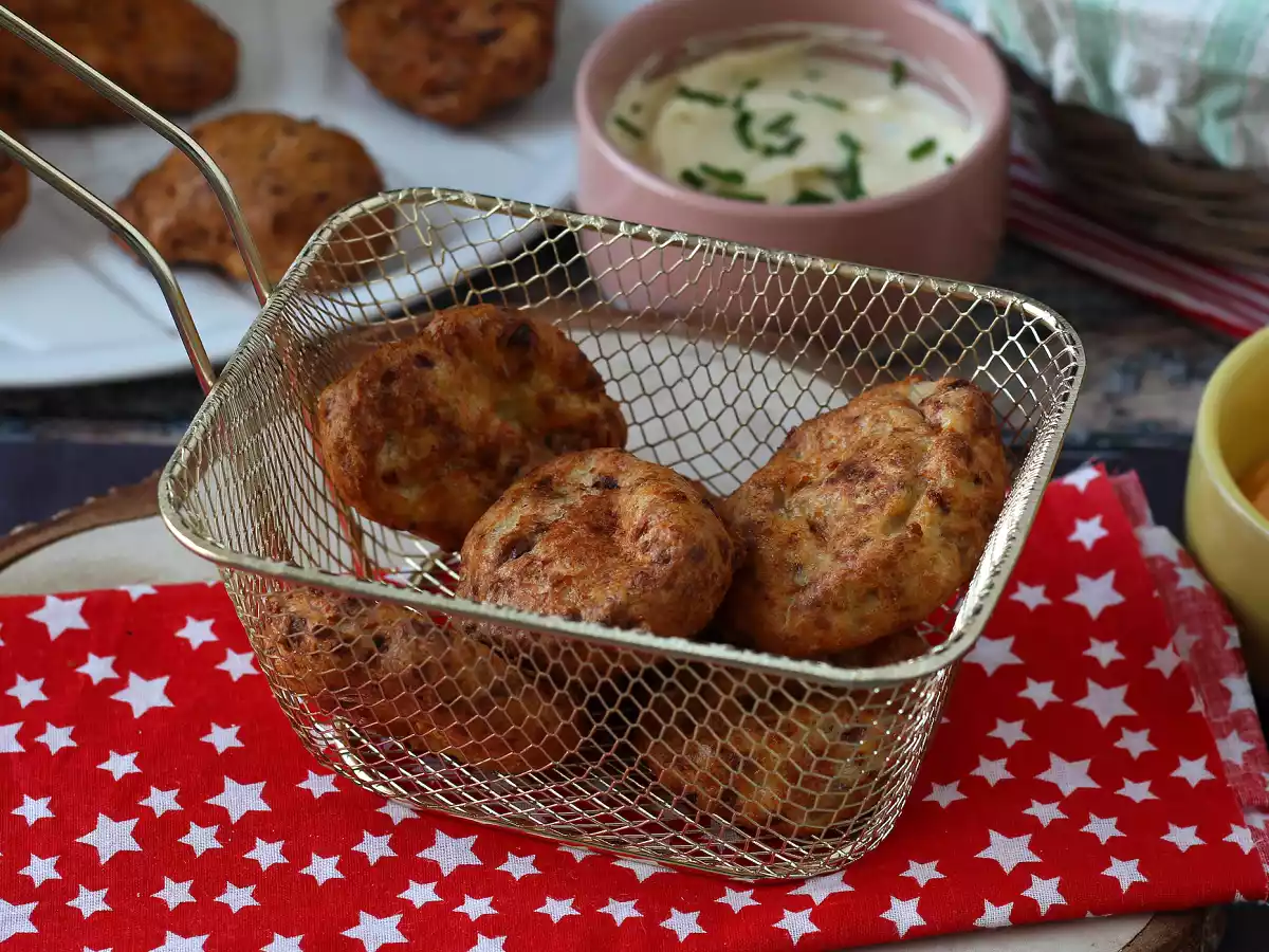 Nuggetsy z kurczaka w frytkownicy powietrznej