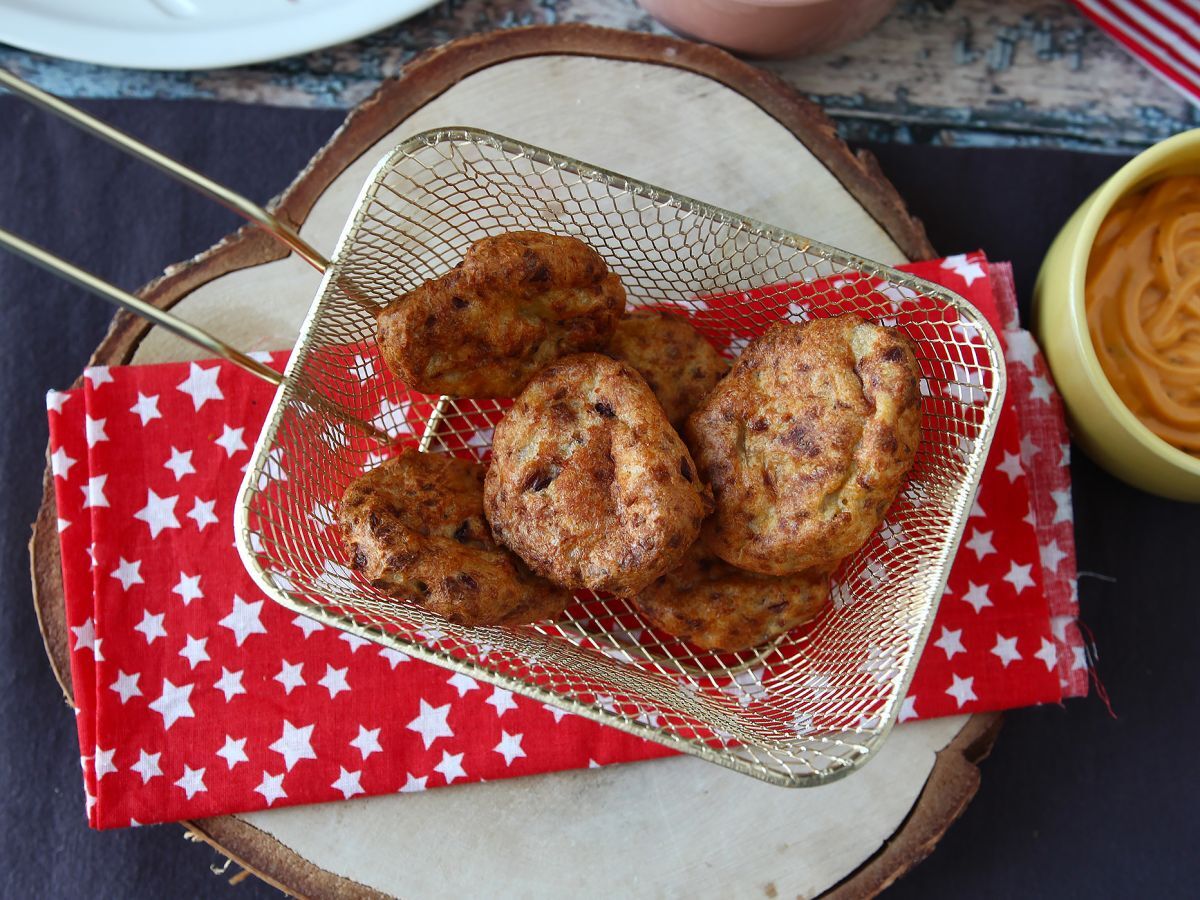 Nuggetsy z kurczaka w frytkownicy powietrznej - zdjęcie 2