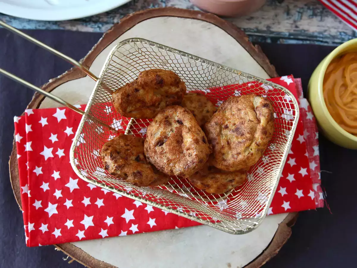 Nuggetsy z kurczaka z frytkownicy beztłuszczowej - zdjęcie 2