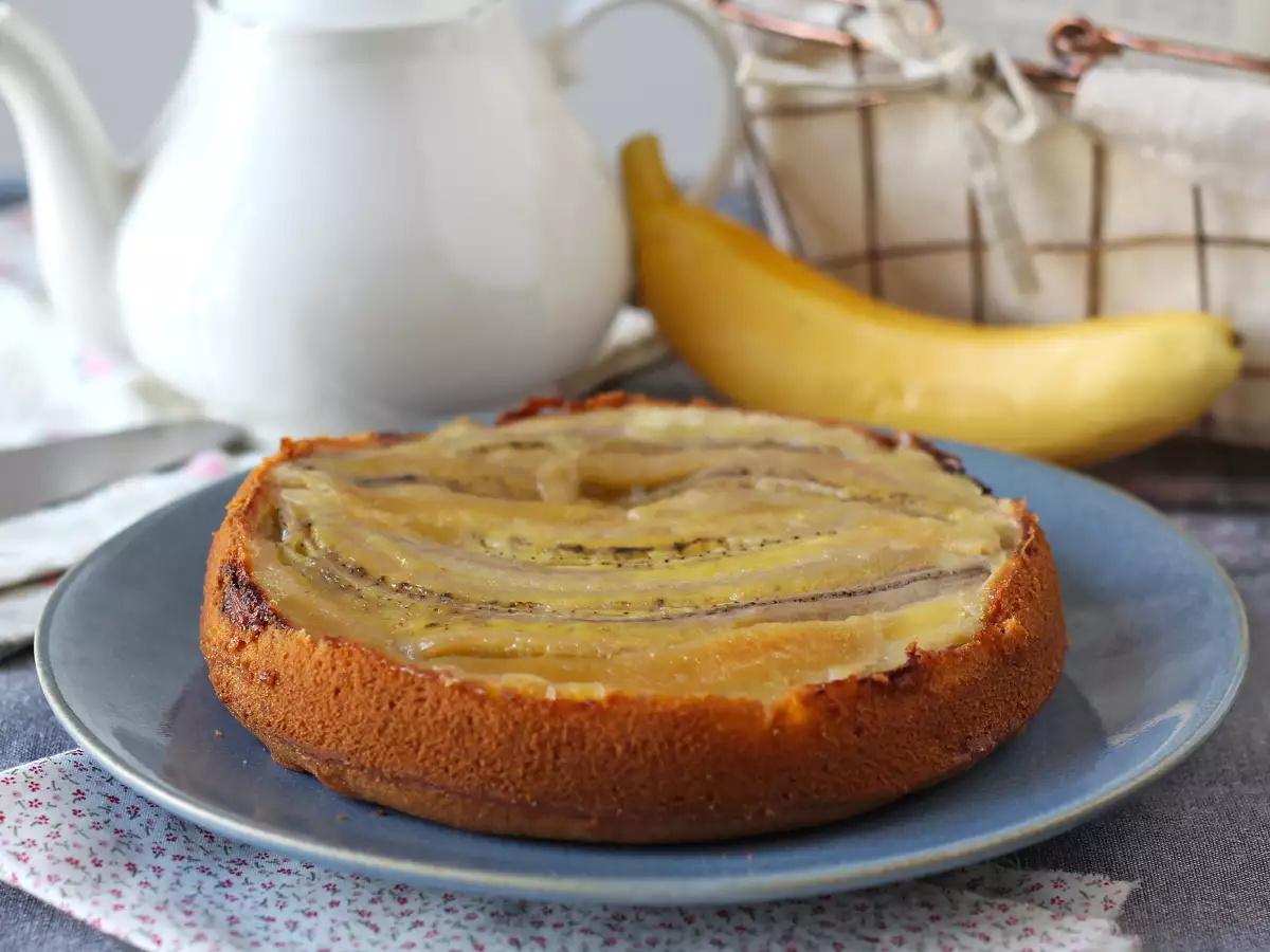 Odwrócone ciasto bananowe – wyjątkowo wilgotne i miękkie - zdjęcie 4