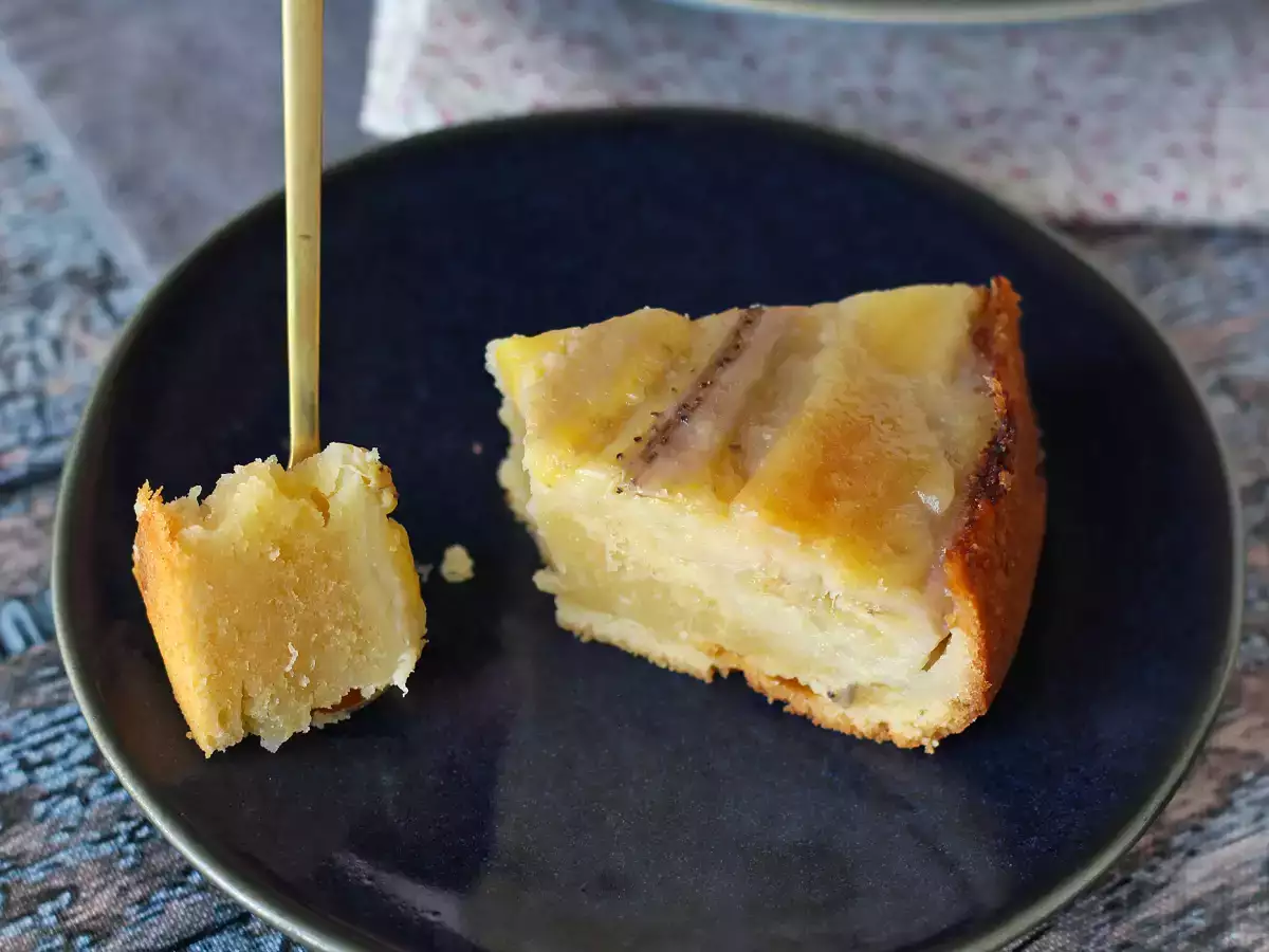 Odwrócone ciasto bananowe – wyjątkowo wilgotne i miękkie - zdjęcie 5
