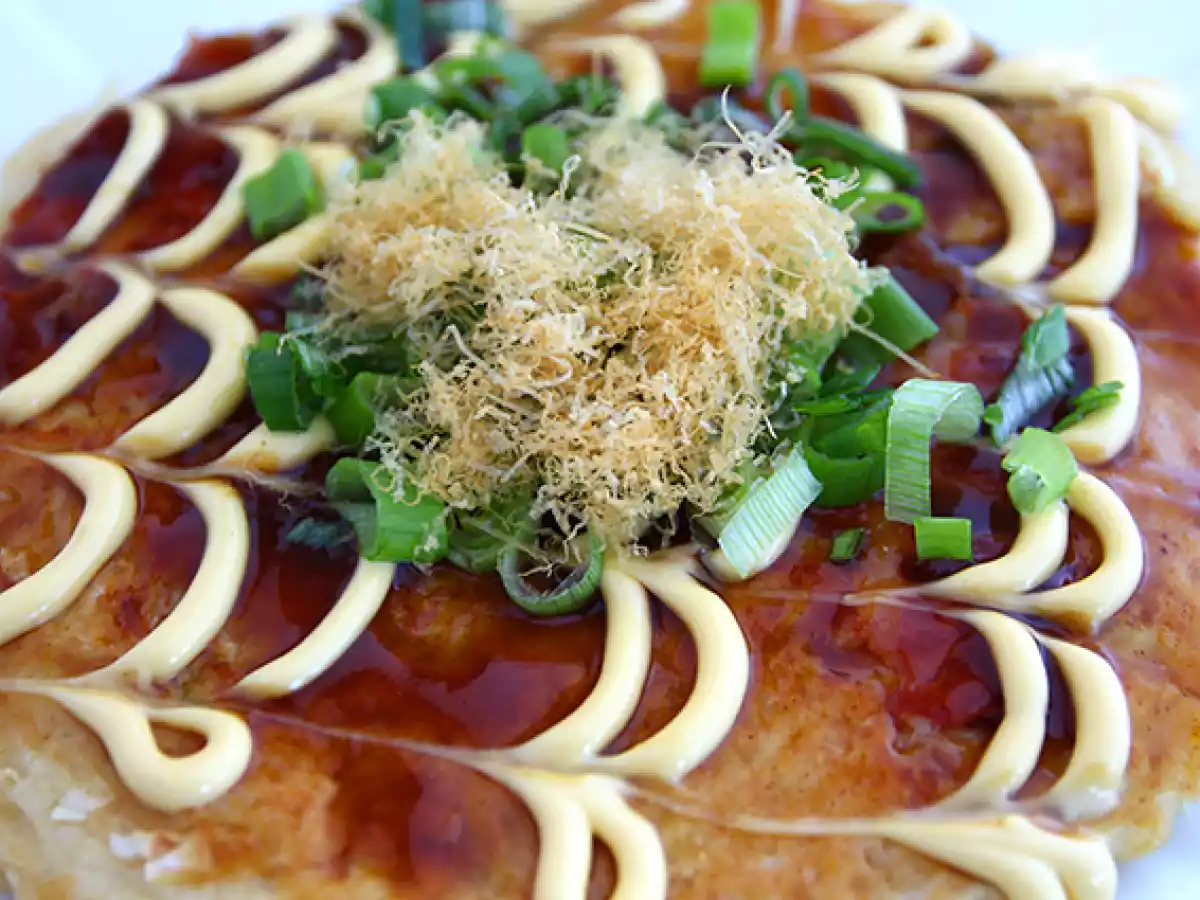 Okonomiyaki - japoński omlet - zdjęcie 2