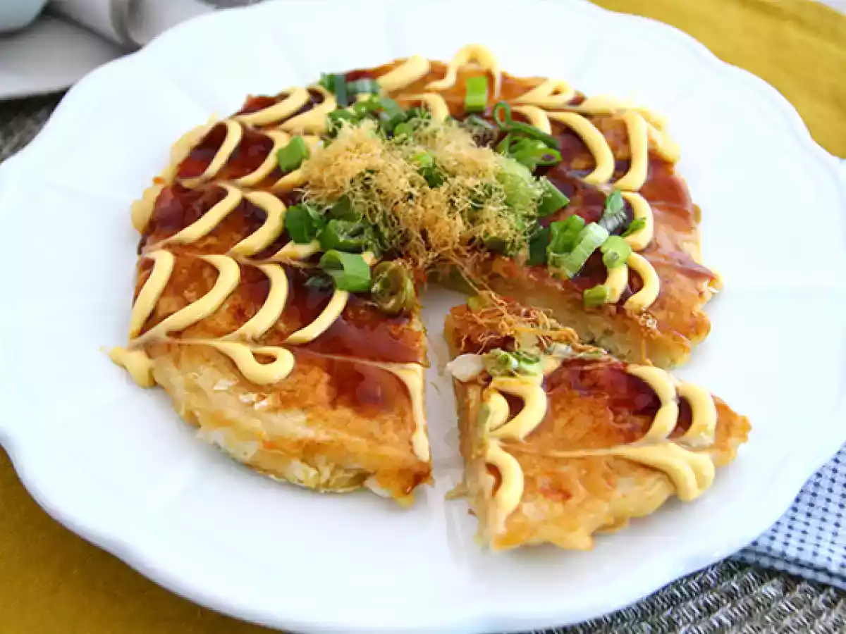 Okonomiyaki - japoński omlet - zdjęcie 4