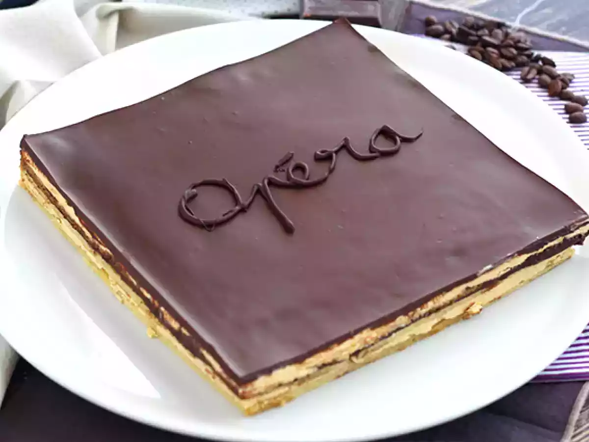 Opéra, przepis krok po kroku